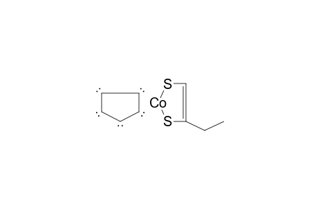 2-Cobalta-1,3-dithiol, cyclopentadienyl-4-ethyl-