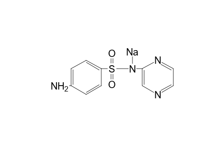 N1-pyrazinylsulfanilamide, monosodium salt