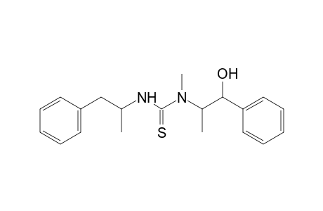 1-(beta-HYDROXY-alpha-METHYLPHENETHYL)-1-METHYL-3-(alpha-METHYLPHENETHYL)-2-THIOUREA