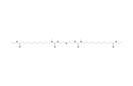 Diethylene glycol, bis[N-methyl-N-(10-ethoxycarbonyldecyl)carbamate]
