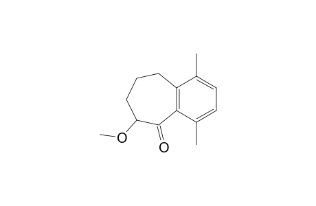 2-Methoxy-6,9-dimethylbenzsuberone