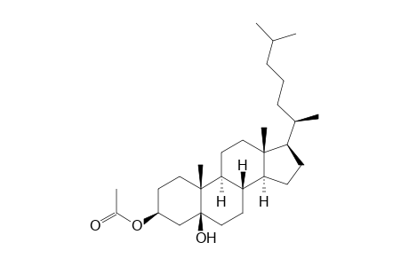 5-Hydroxycholestan-3-yl acetate