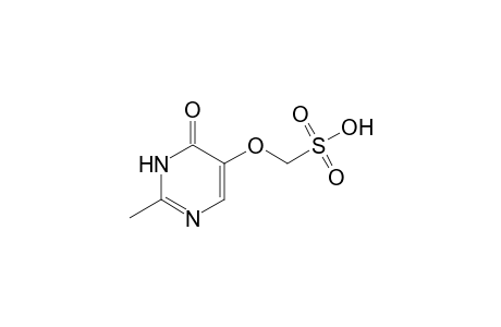 Methanesulfonic acid, [(1,4-dihydro-2-methyl-4-oxo-5-pyrimidinyl)oxy]-