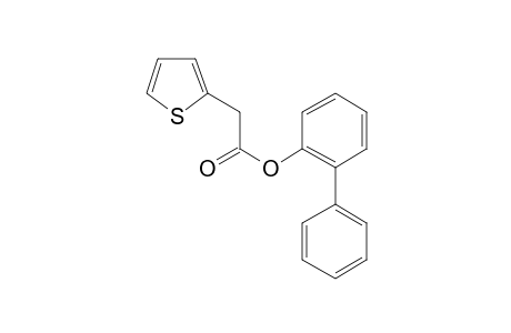 Thiophene-2-acetic acid, 2-biphenyl ester