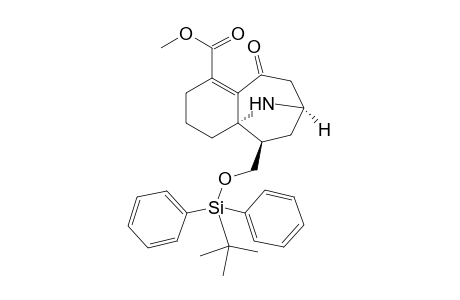 Methyl (4aS,5R,7R)-5-((tert-butyldiphenylsiloxy)methyl)-9-oxo-2,3,4,5,6,7,8,9-octahydro-4a,7-epimino-benzo[7]annulene-1-carboxylate