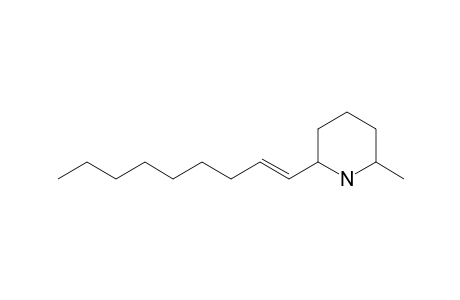 2-(Nonenyl)-6-methylpiperidine