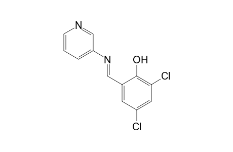 2,4-dichloro-6-[N-(3-pyridyl)formimidoyl]phenol