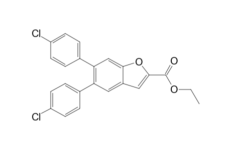 Ethyl 5,6-Bis(4-chlorophenyl)benzofuran-2-carboxylate