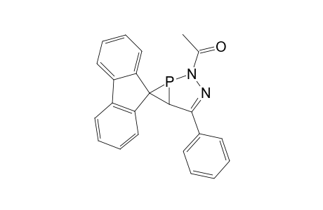 2-Acetyl-4-phenyl-spiro[2,3-diaza-1-phospha]-bicyclo[3.1.0]hex-3-ene-6,9'-(9H)-fluorene