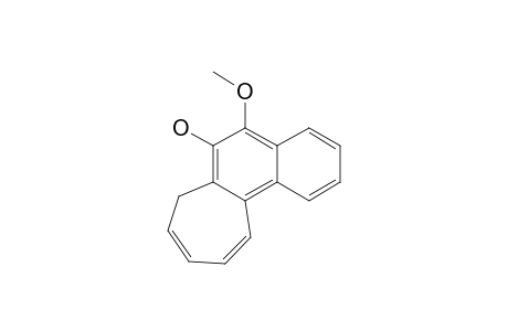 5-Methoxy-7H-cyclohepta[a]naphthalen-6-ol