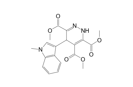 TRIMETHYL-1,4-DIHYDRO-4-(1-METHYLINDOL-3-YL)-PYRIDAZINE-3,5,6-TRICARBOXYLATE