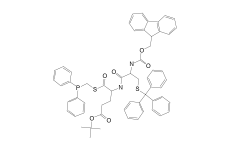 Fmoc-cys(trt)-glu(o-tert.-bu)SCH2PPH2