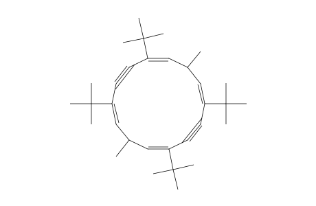 2,6,9,13-Tetra(T-butyl)-4,11-dimethyl-cyclotetradeca-2,5,9,12-tetraen-7,14-diyne