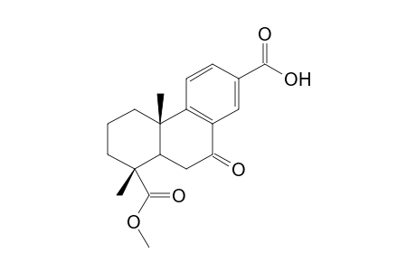 Methyl 7 - oxo - podocarpa - 8,11,13 - trien - 13 - oic - 15 - oate ( NAME?)