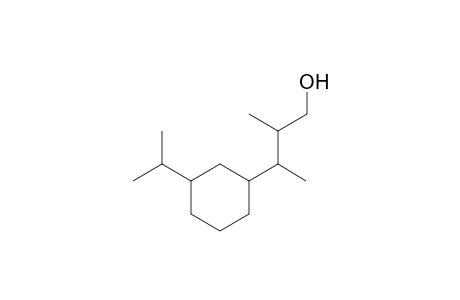 3-(3-isopropylcyclohexyl)-2-methylbutan-1-ol