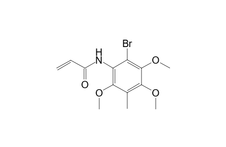 N-(6-Bromo-3-methyl-2,4,5-trimethoxyphenyl)propenamide