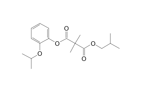 Dimethylmalonic acid, isobutyl 2-isopropoxyphenyl ester