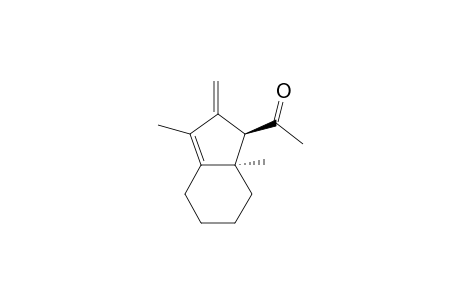 trans-1-(3,7a-Dimethyl-2-methylene-2,4,5,6,7,7a-hexahydro-1H-inden-1-yl)ethanone