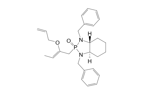 (R,S)-(2'E)-(3aI,7aI)-1,3-Dibenzyloctahydro-2-[2'-(2''-propenyloxy)-2'-butenyl]-1H-1,3,2-benzodiazaphosphole 2-Oxide