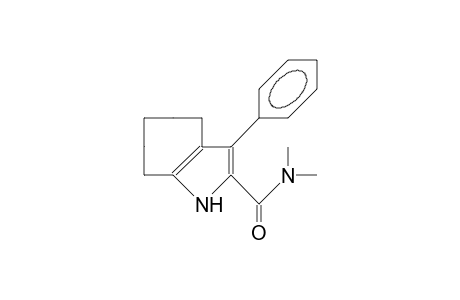 2-(Dimethylcarbamoyl)-3-phenyl-1,4,5,6,7,8-hexahydro-cyclohepta(B)pyrrole