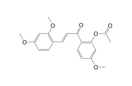 2'-(Acetyl)oxy-2,4,4'-trimethoxychalcone