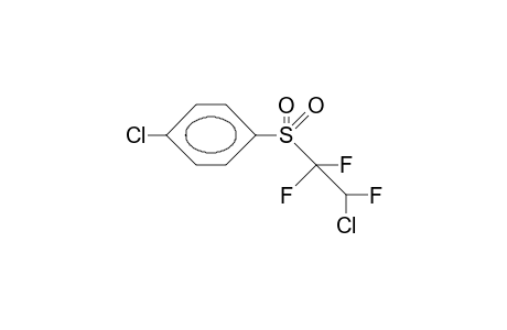 p-chlorophenyl-2-chloro-1,1,3-trifluoroethyl sulfone