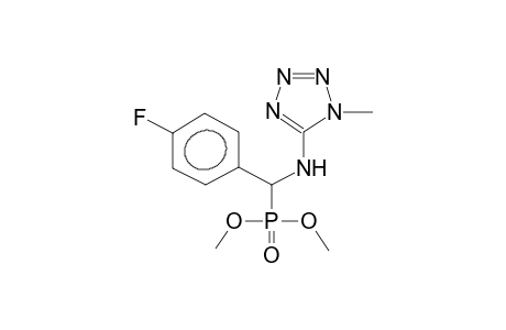 O,O-DIMETHYL[PARA-FLUORO-ALPHA-(1-METHYLTETRAZOL-5-YLAMINO)BENZYL]PHOSPHONATE