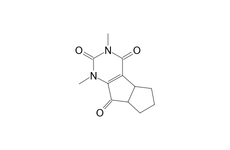 1,4b,5,6,7,7a-Hexahydro-1,3-dimethyl-pentaleno(2,1-D)pyrimidine-2,4,8(3H)-trione