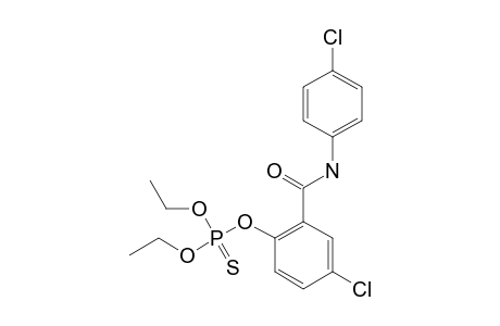 o-[4-Chloro-2-[(4-chlorophenyl)-carbamoyl]-phenyl]-o,o-diethyl-phosphorothioate