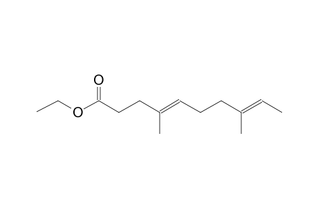 4,8-DIMETHYL-4E,8E-DECADIENOIC ACID, ETHYL ESTER