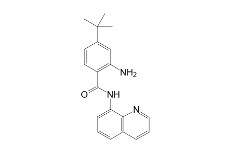 2-Amino-4-(tert-butyl)-N-(quinolin-8-yl)benzamide