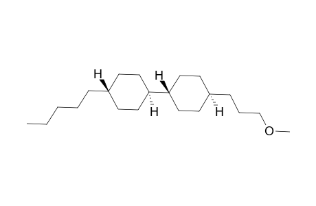 Trans-1-(3-methoxypropyl)-4-(trans-4-pentylcyclohexyl)cyclohexane