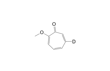 6-DEUTERO-2-METHOXYCYClOHEPTA-2,4,6-TRIEN-1-ONE