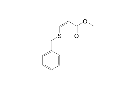 Methyl (2Z)-3-(benzylsulfanyl)-2-propenoate