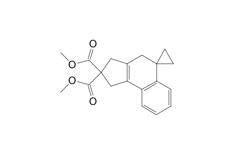 DIMETHYL-SPIRO-[CYCLOPROPANE-1,5'-(2',3',4',5'-TETRAHYDRO-1'H-CYCLOPENTA-[A]-NAPHTHALENE-2',2'-DICARBOXYLATE]]