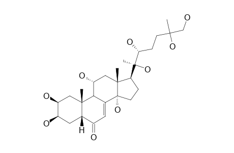 11-ALPHA,20,26-TRIHYDROXYECDYSONE;EPIMER-1