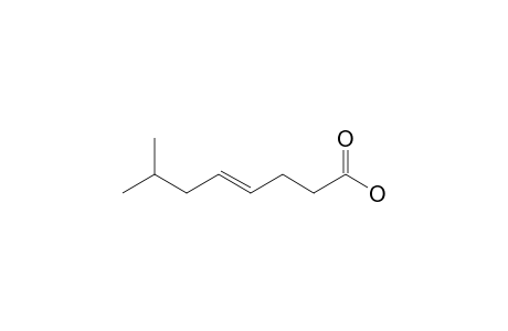 (E)-7-Methyl-4-octenoic acid