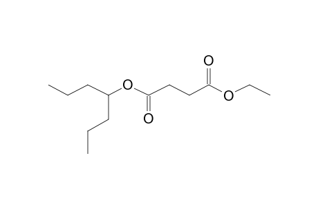 Succinic acid, ethyl 4-heptyl ester