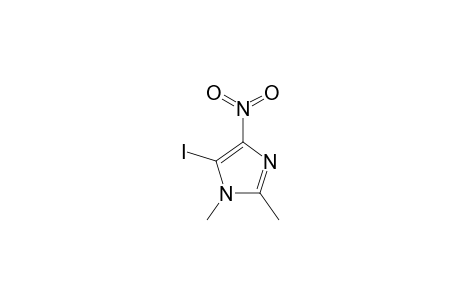 1,2-dimethyl-5-iodo-4-nitroimidazole