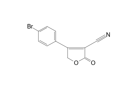 4-(p-BROMOPHENYL)-2,5-DIHYDRO-2-OXO-3-FURONITRILE