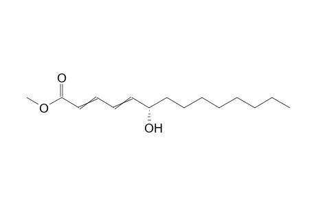 methyl (6S)-6-hydroxytetradeca-2,4-dienoate