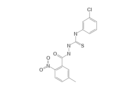 4-(m-chlorophenyl)-1-(6-nitro-m-toluoyl)-3-thiosemicarbazide