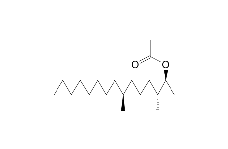 THREO-(2R,3S,7R)-3,7-DIMETHYLPENTADEC-2-YLACETATE (SEX FEROMON FROMDIPRION AND NEODIPRION)