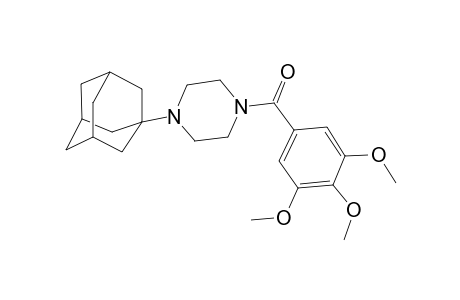 (4-Adamantan-1-yl-piperazin-1-yl)-(3,4,5-trimethoxy-phenyl)-methanone