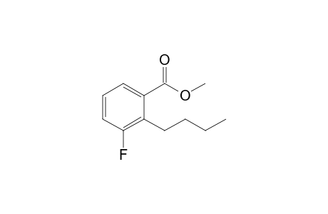 Methyl 2-butyl-3-fluorobenzoate