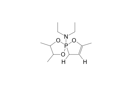 2-(2,3-BUTYLENEDIOXY)-2-DIETHYLAMINO-5-METHYL-1,2-OXAPHOSPHOL-4-ENE