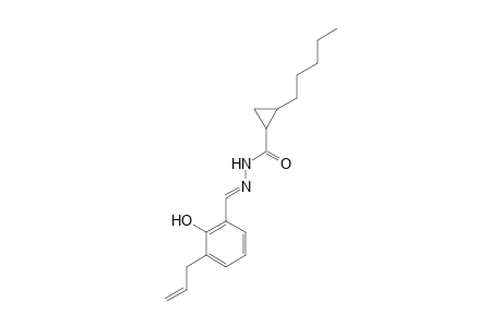 N'-(3-allylsalicylidene)-2-pentyl-1-cyclopropanecarbohydrazide