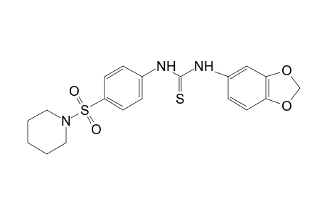 3,4-(methylenedioxy)-4'-(piperidinosulfonyl)thiocarbanilide