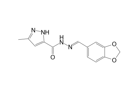 3-Methyl-N'-(3,4-methylenedioxybenzylidene)-5-pyrazolecarbohydrazide