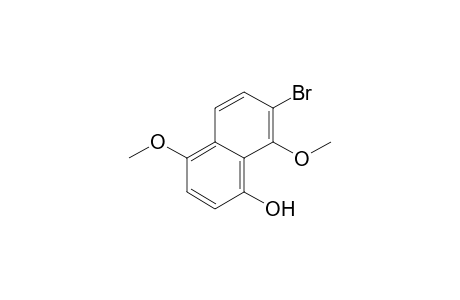 7-Bromo-4,8-dimethoxy-1-naphthol